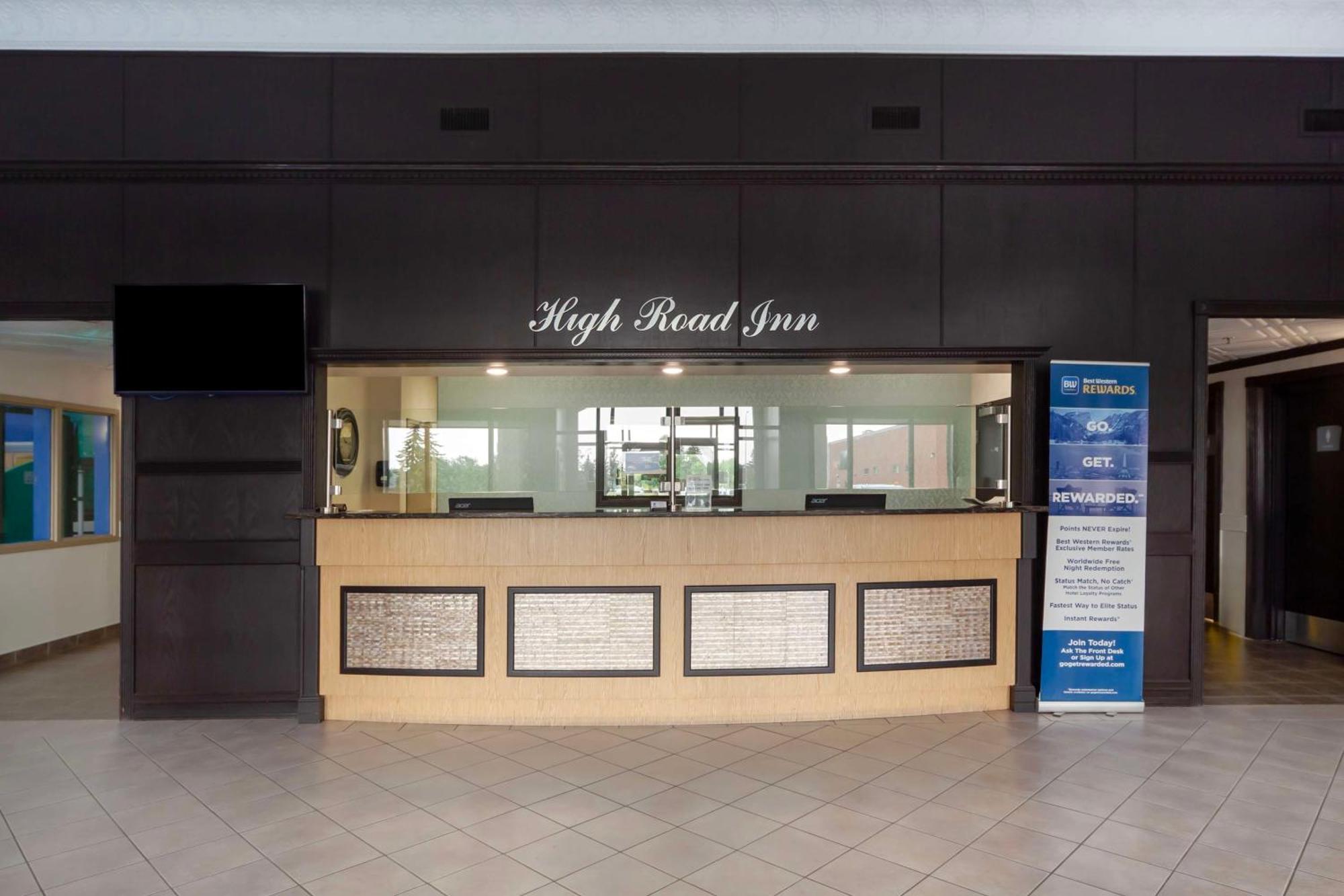 Best Western High Road Inn Edson Exterior foto