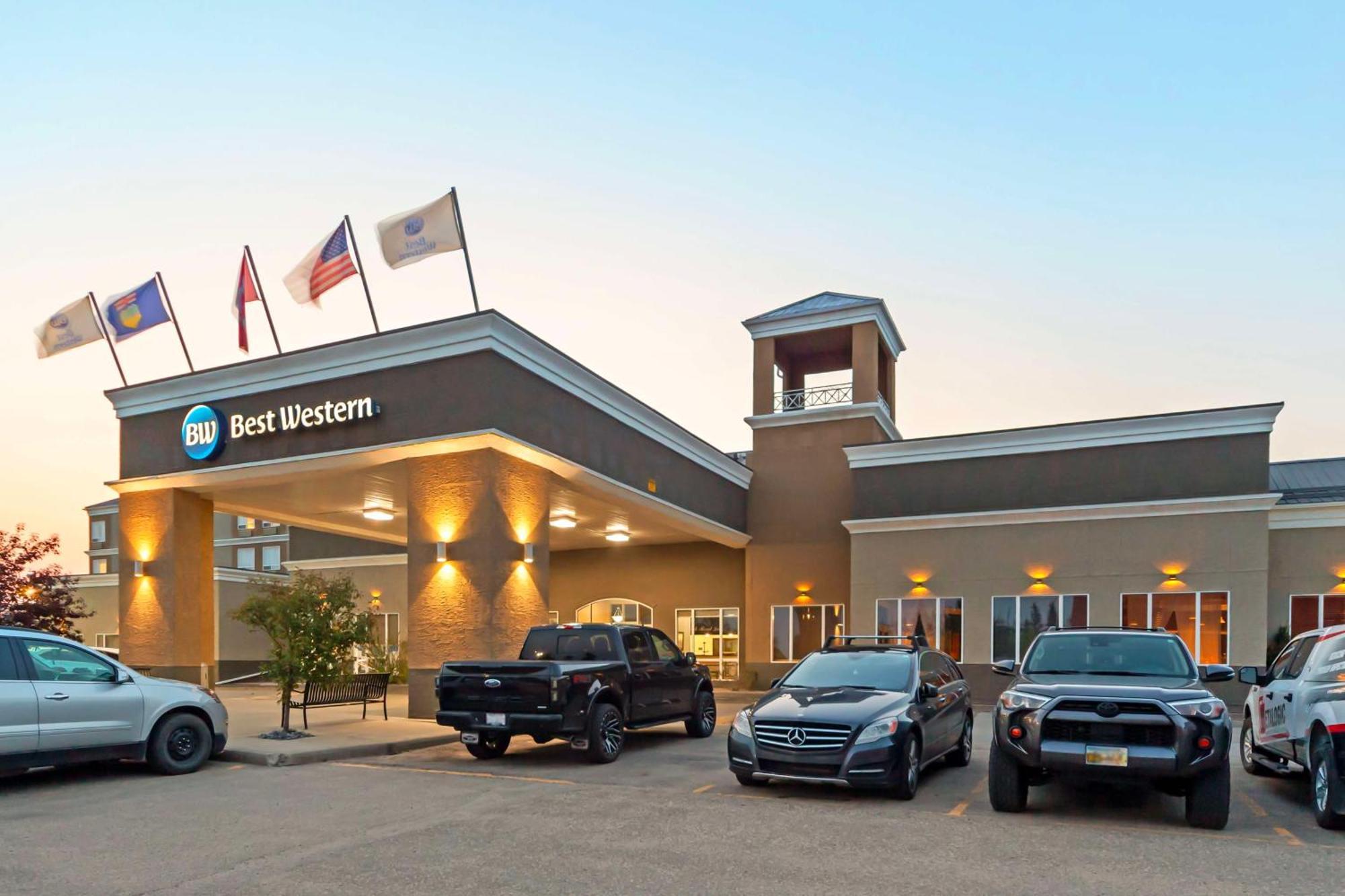 Best Western High Road Inn Edson Exterior foto